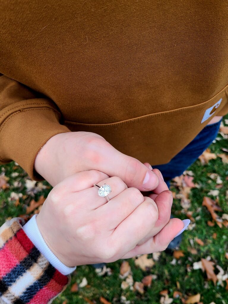 Marcus popped the question.