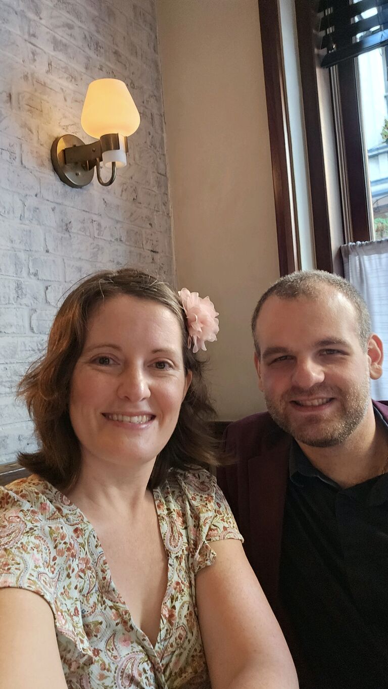 Celebrating one year of dating with a day out in Philadelphia.