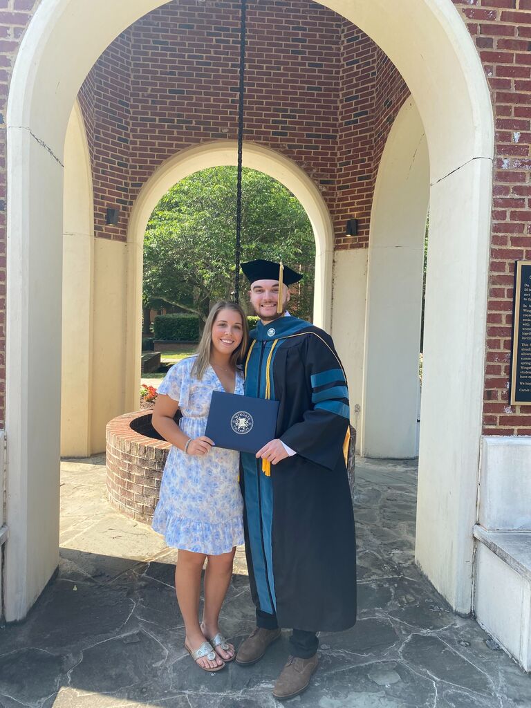 Matt graduated from Wingate University with his Doctorate in Occupational Therapy.