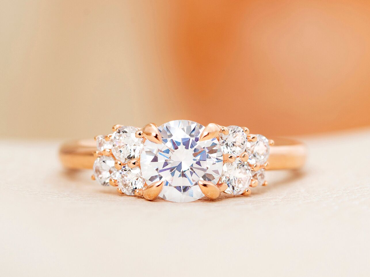 Engagement ring from Benari Jewelers