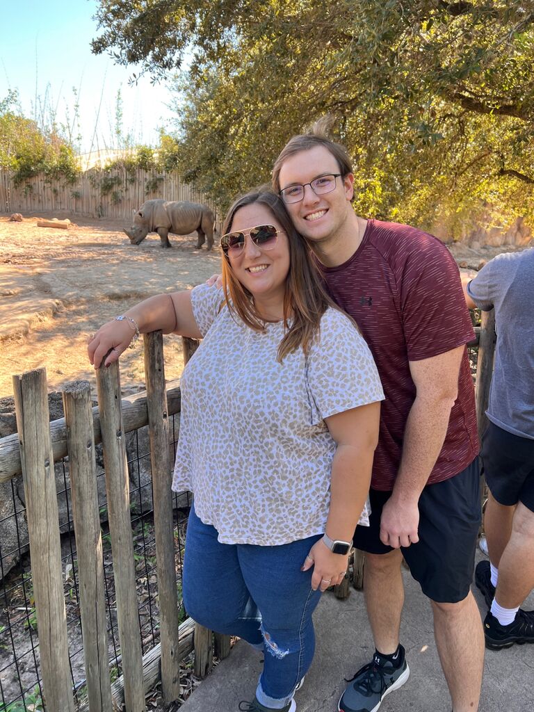 Supporting Dean’s love for rhinos