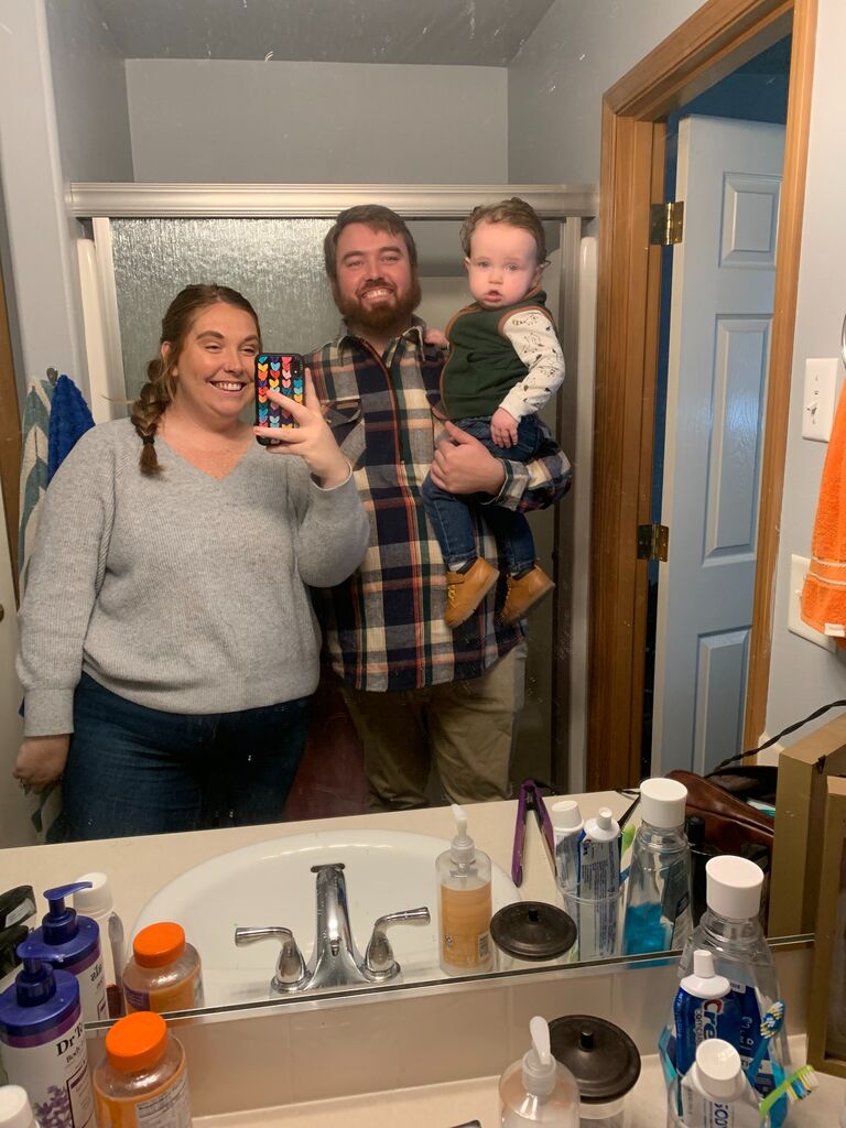 Our first Thanksgiving together as a family.