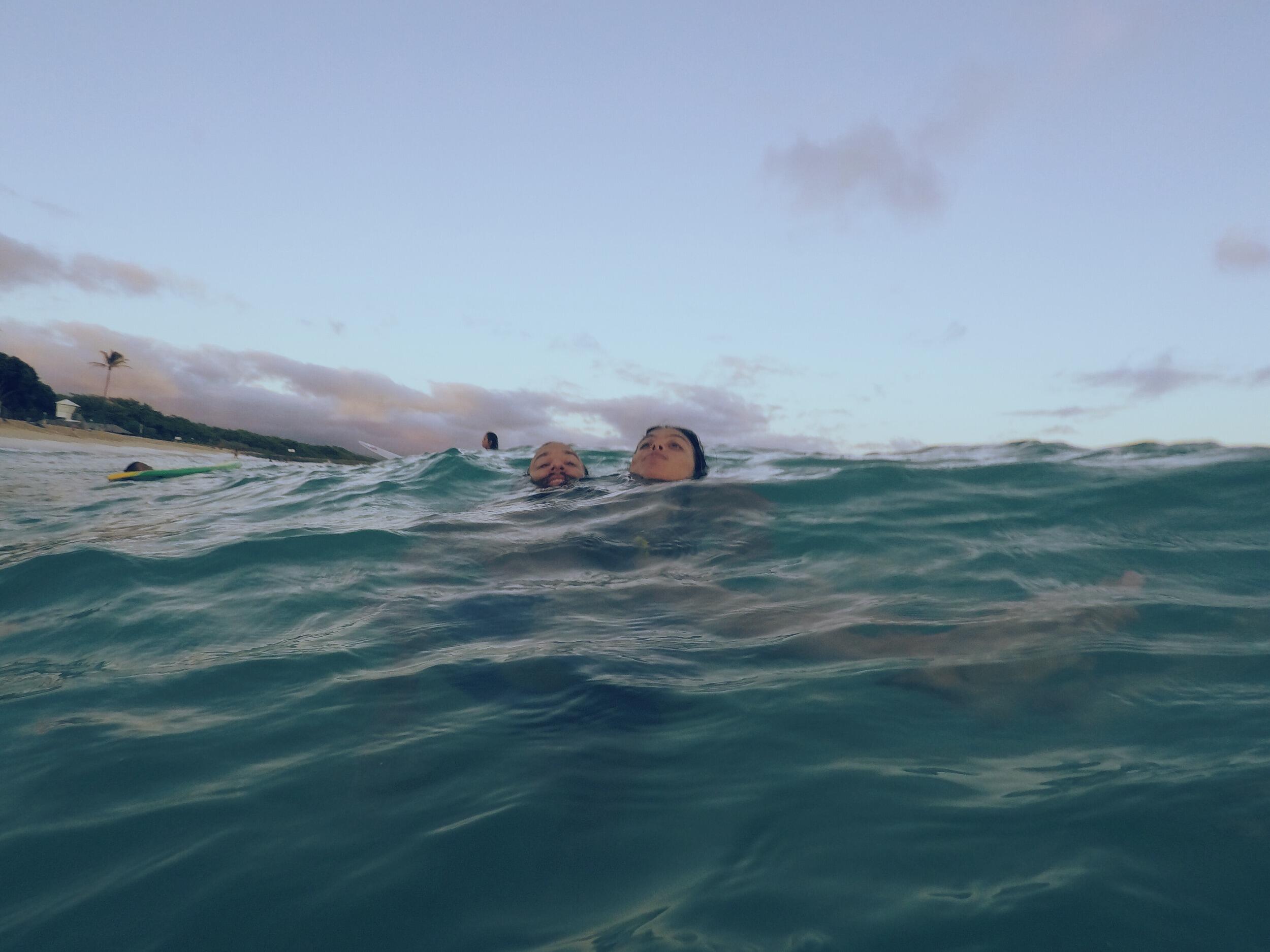 We always help each other stay afloat.