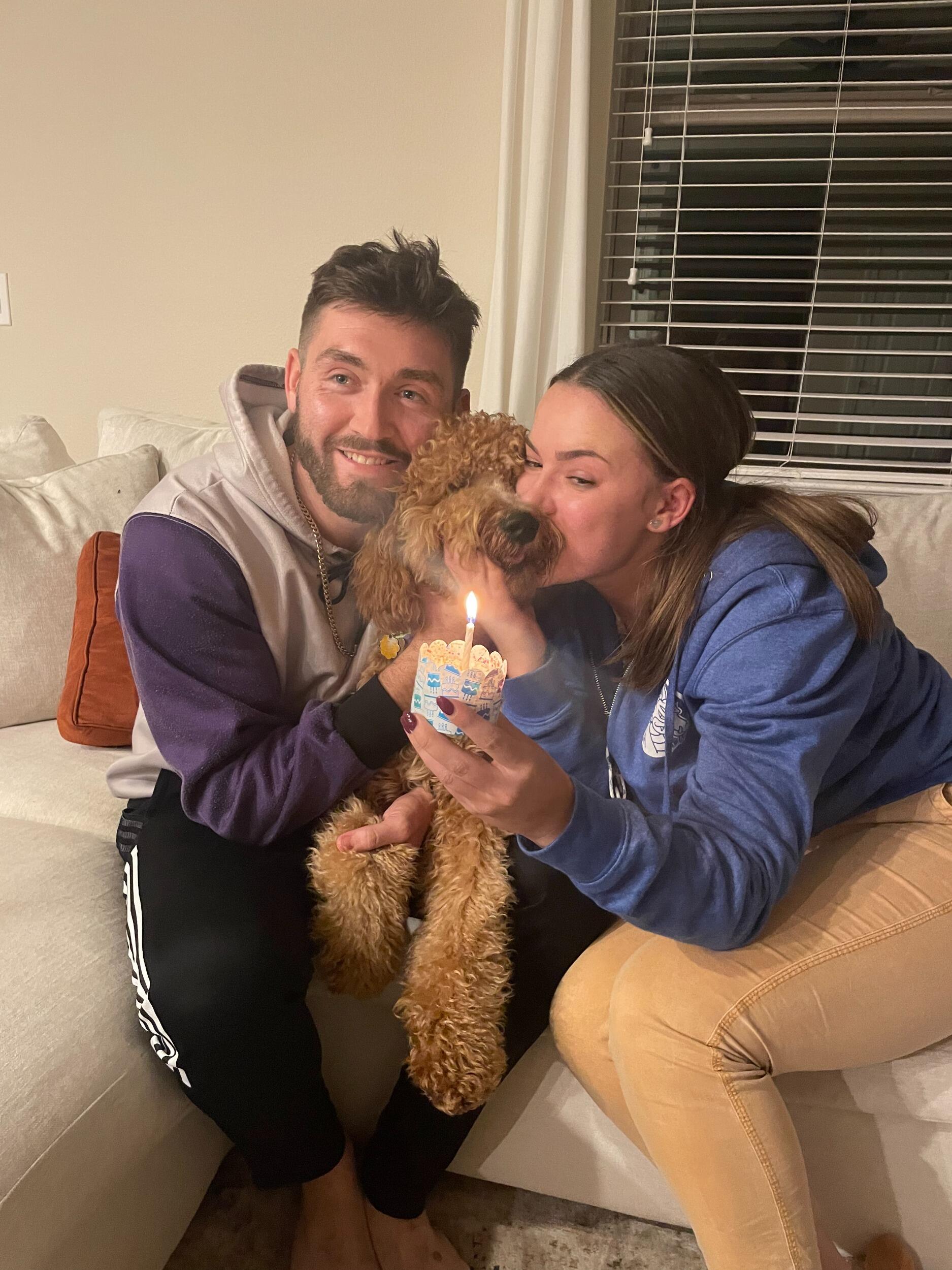 Celebrating Paislee's first birthday!