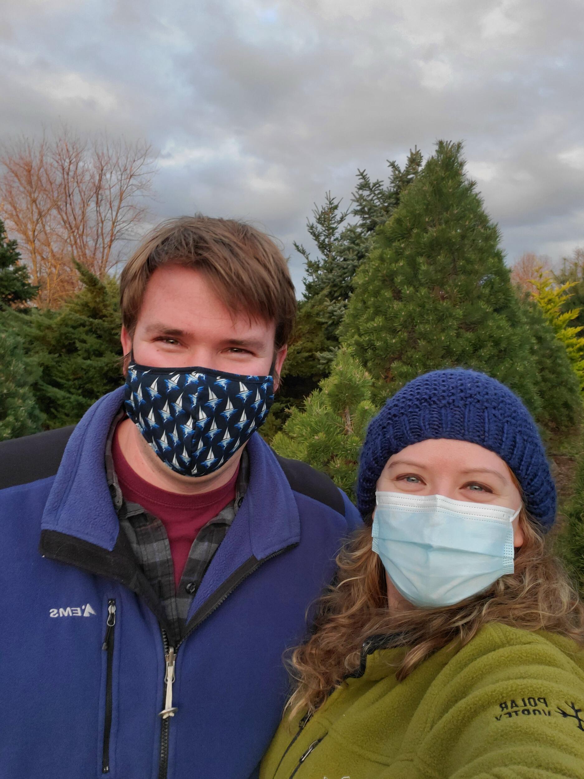 Buying our first Christmas Tree!