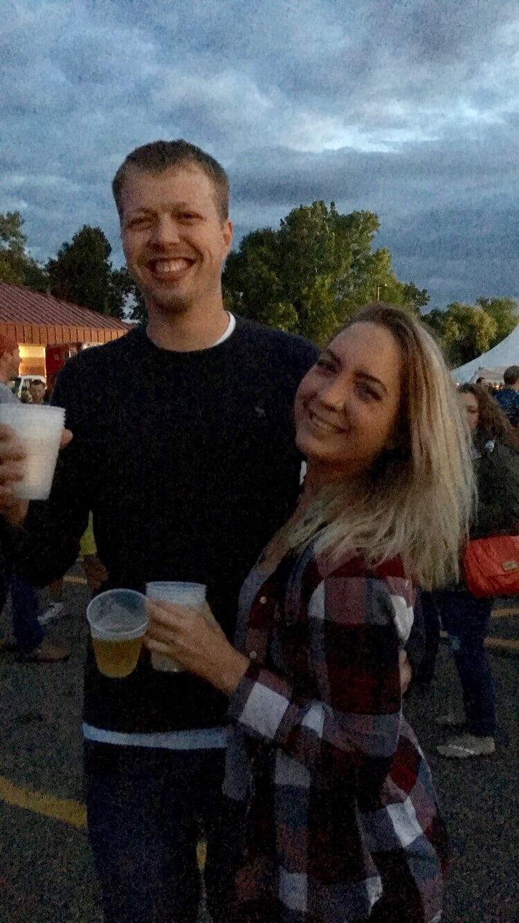 We met through mutual friends at Minnehaha Falls. We both felt a spark right away & we’ve been together ever since. 