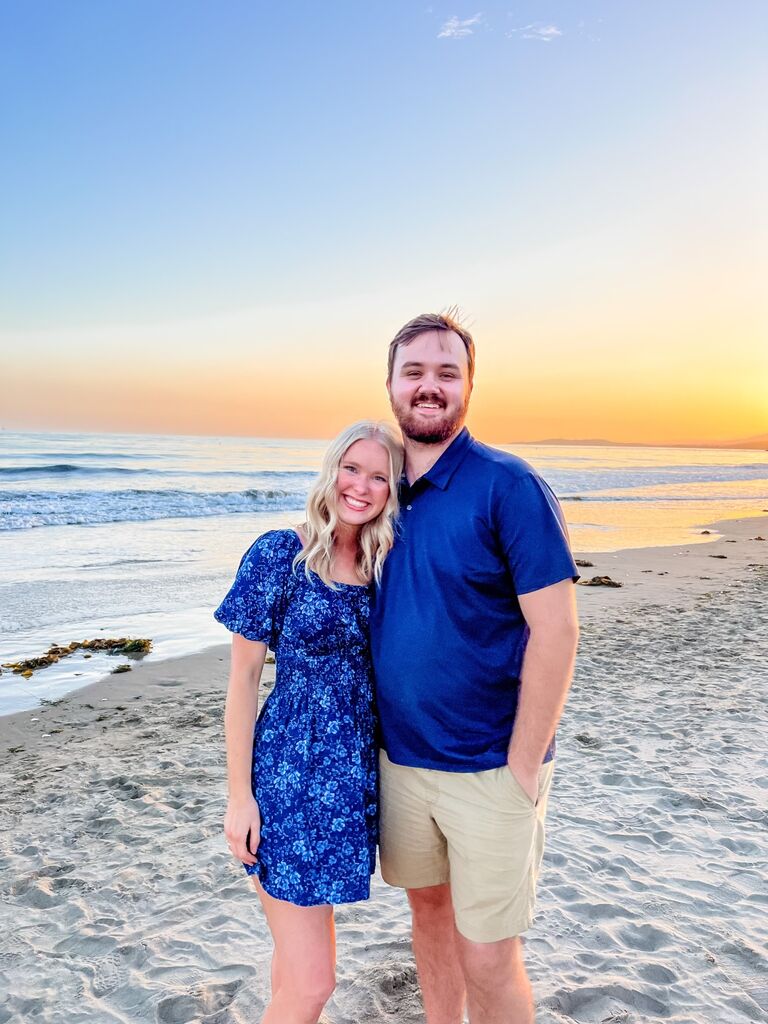 Vacation with Katie's family to Carpinteria -  Colt asked for Katie's dad for her hand in marriage