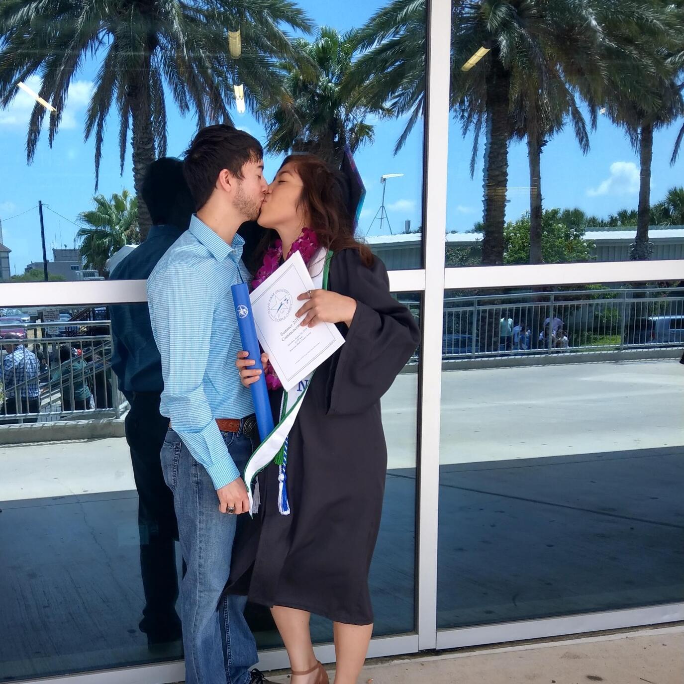 Mari's graduation from Texas A&M University-Corpus Christi!
