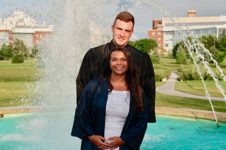 Alicia graduated Penn State with a degree in Accounting, and two minors. Doylan graduated Penn Tech with an associates in HVAC and Bachelors in Building automation, ready to take on their next chapter together. Pursuing many months of continuous studying for professional certifications and a long journey ahead