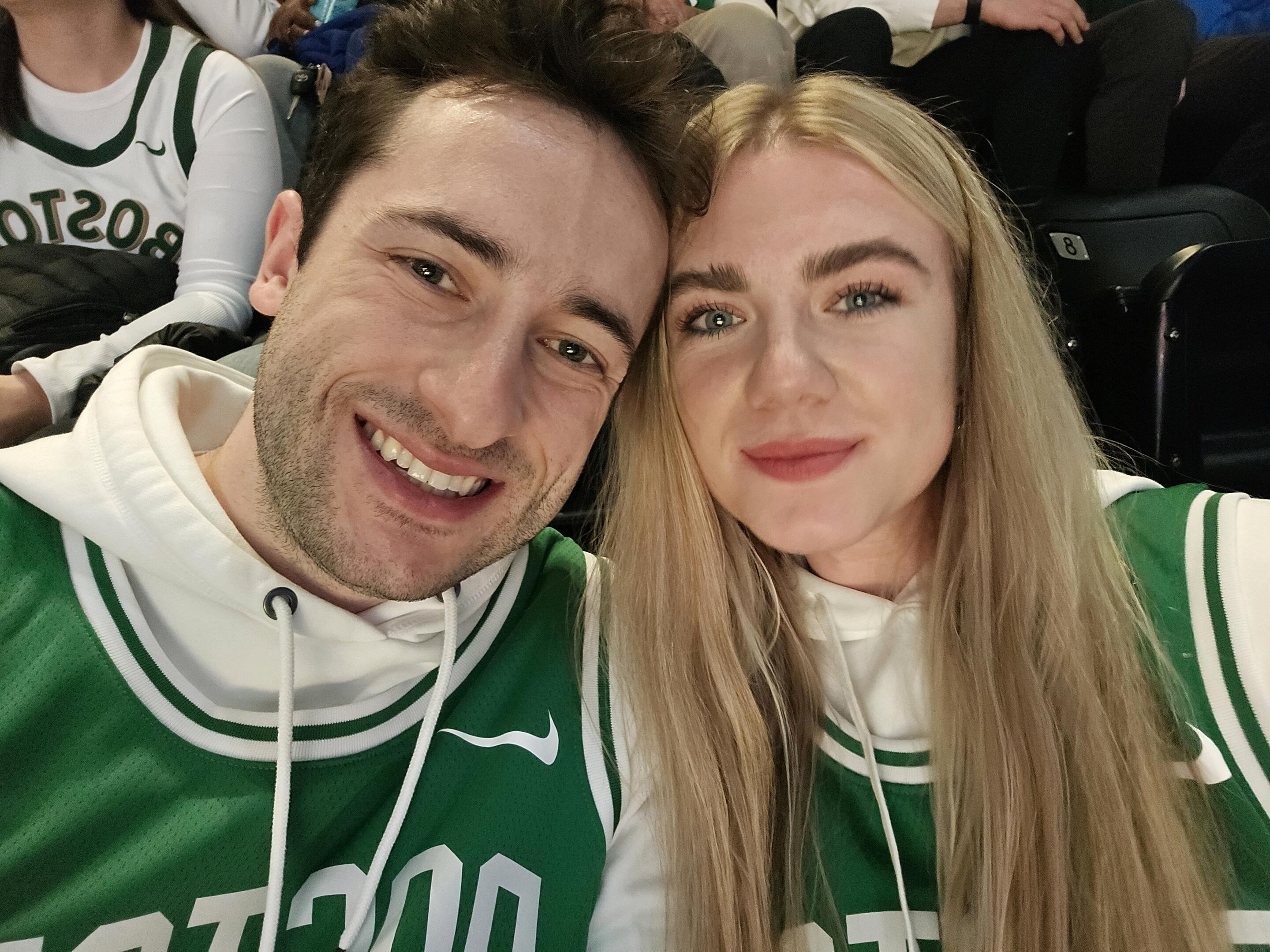 Our second Celtics game!