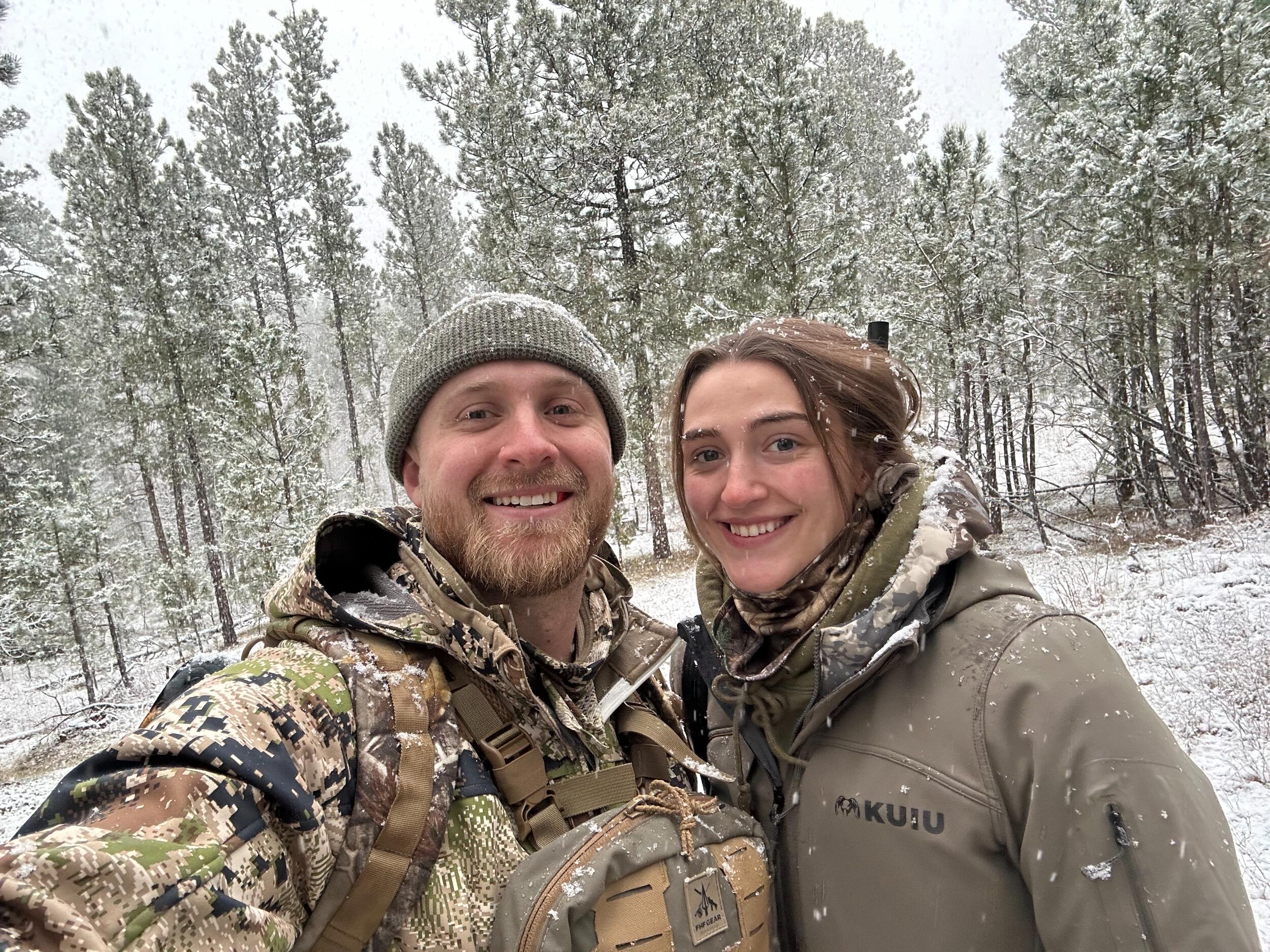 Turkey hunting in Custer, SD.