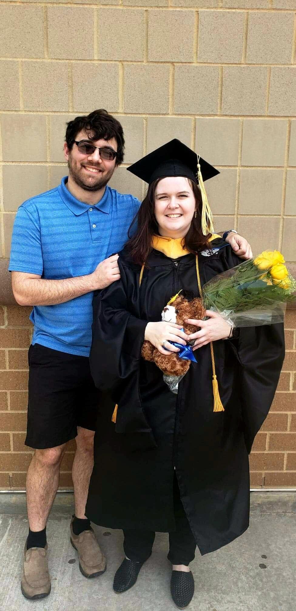 Haley's MSW Graduation. 