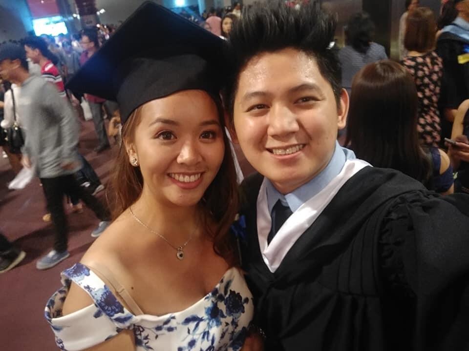 Mico's college graduation