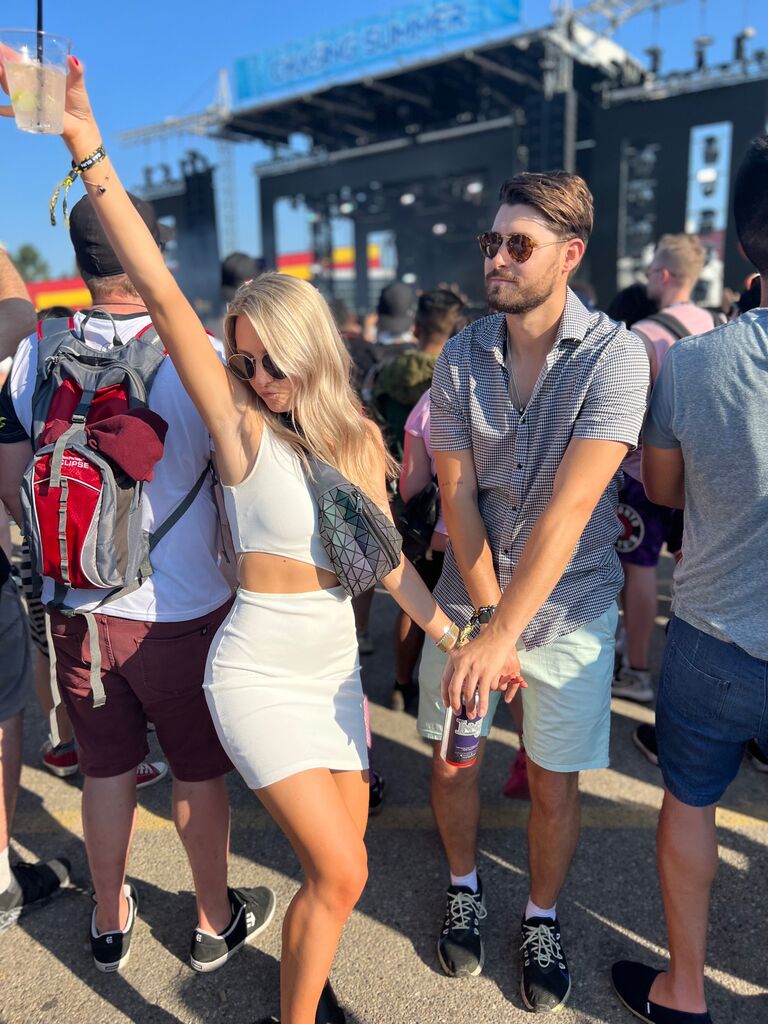 First music festival together.