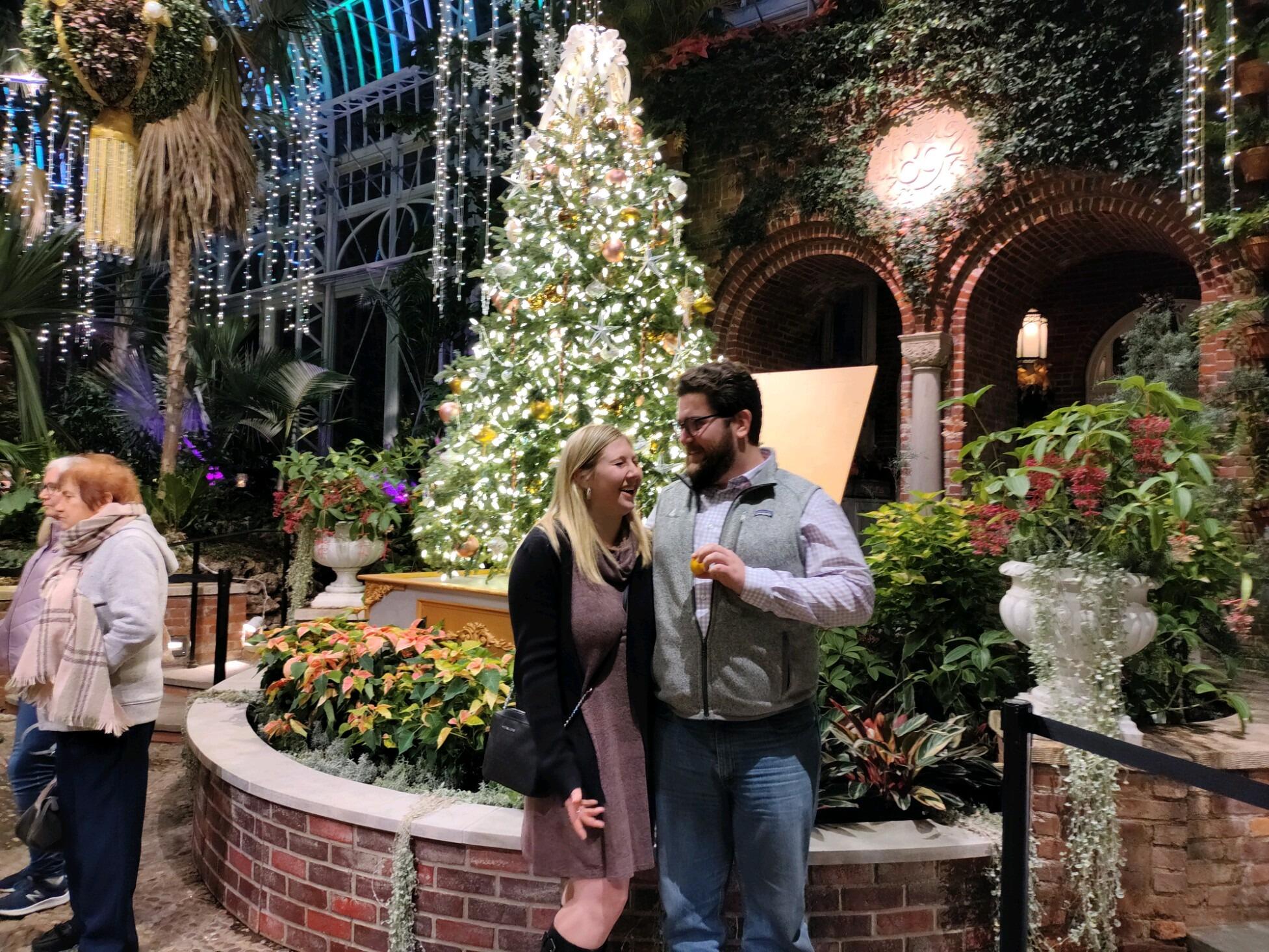 Phipps Conservatory at Christmas 