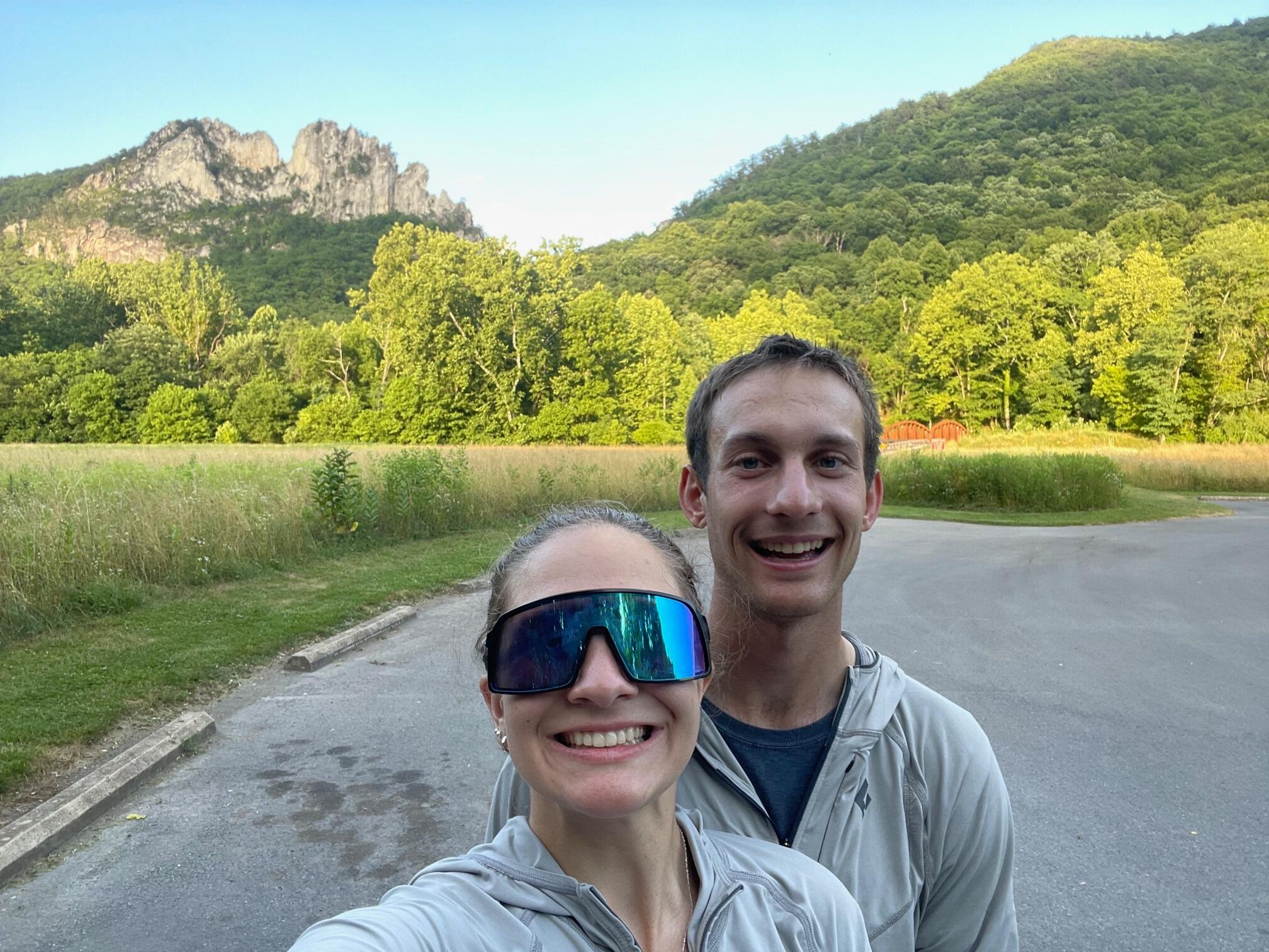 Seneca Rocks, West Virginia climbing trip