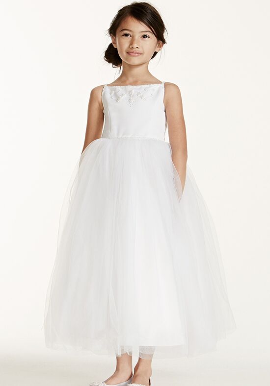 David’s Bridal Flower Girl F5407 Flower Girl Dress - The Knot