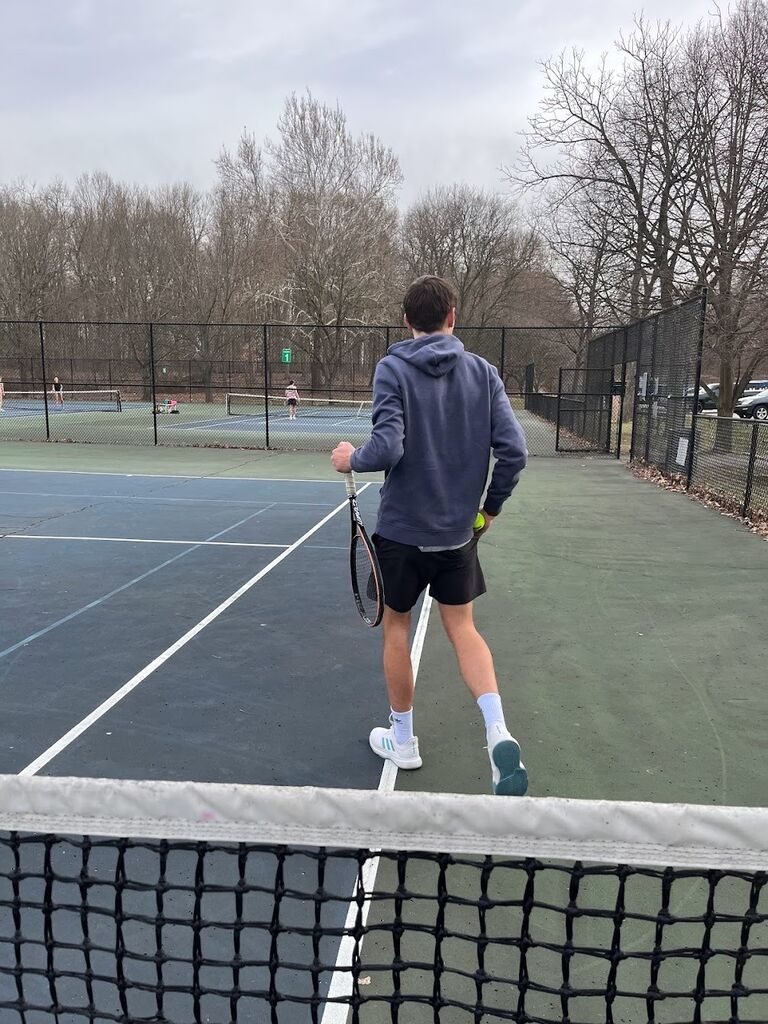 Played tennis for our second date, where Brayden very graciously let Carlie win 2 games. (She has yet to beat him in more than 1 game since then.)