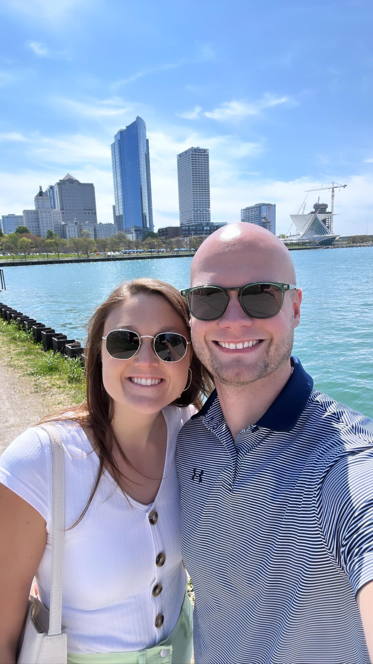 We decided on a spontaneous trip to Milwaukee, WI on Memorial Day Weekend after our friends' Liv and Nick's wedding!