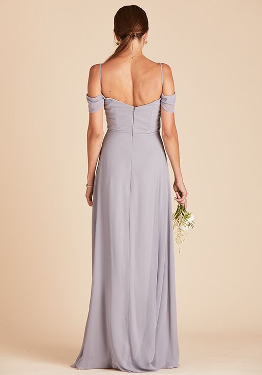 Birdy Grey Spence Convertible Dress in Silver Bridesmaid Dress | The Knot