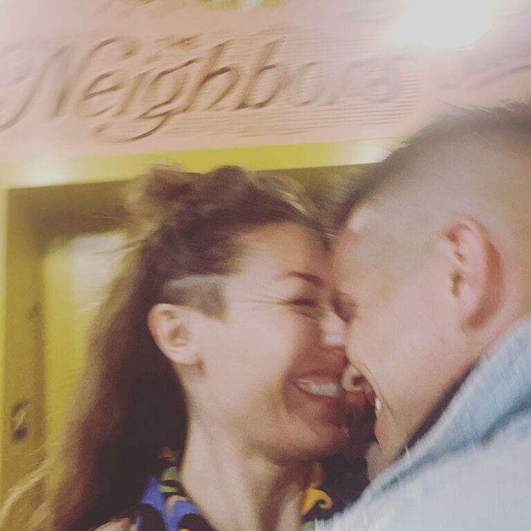 They decided to just go for it. Amanda arrived in Orlando to stay.