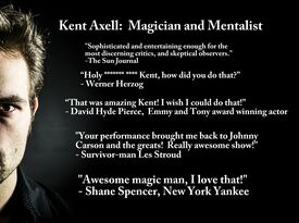 Kent Axell - Psychic and Mystery Entertainer - Magician - Las Vegas, NV - Hero Gallery 1