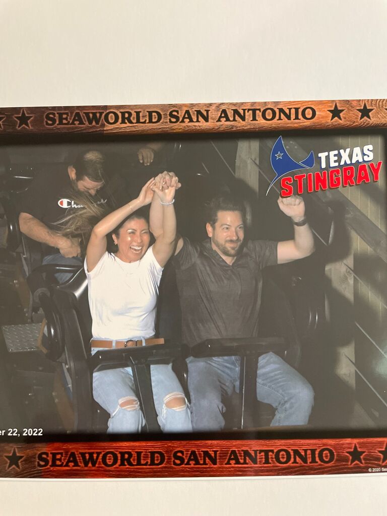 First Date at Sea World 🎢 
We absolutely had a blast this day!! Special thanks to Brandon & Nami who gave us the tickets and Tada! Look where we are now😍✨