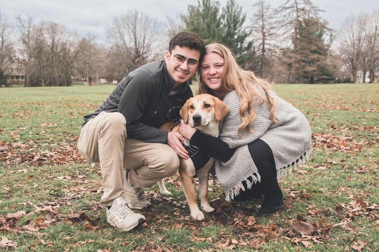 First Family Photo with Ollie