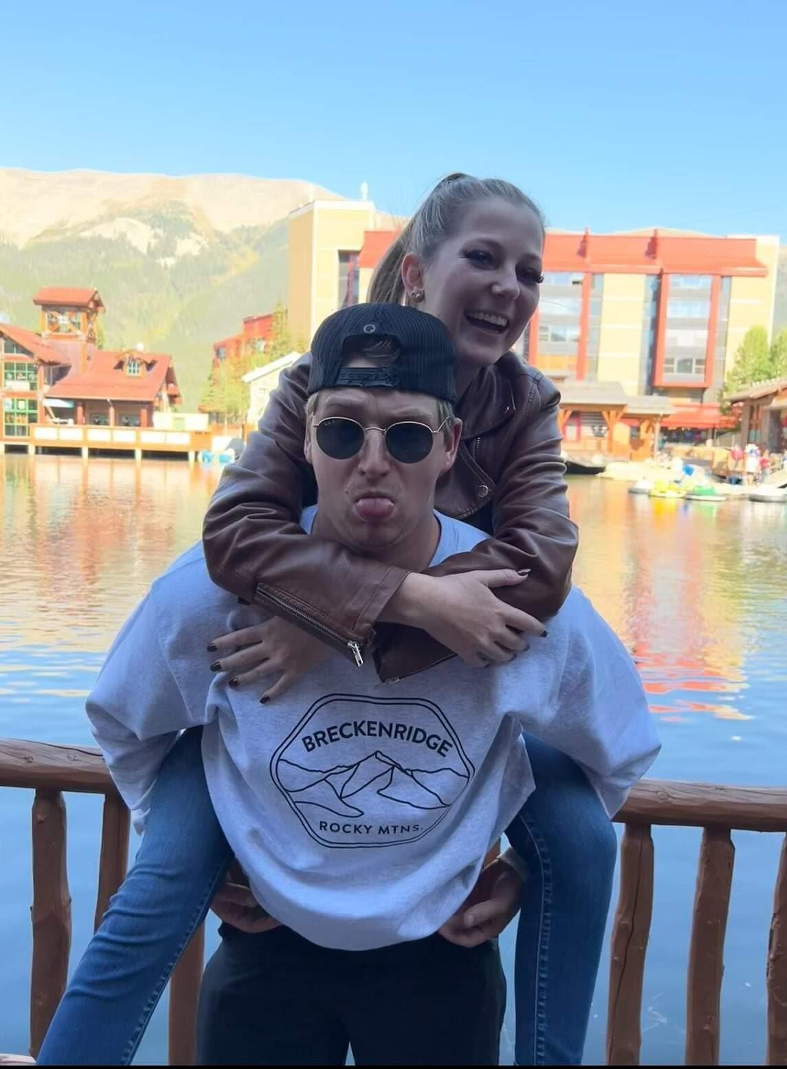 At a free three day music festival in Copper Mountain.