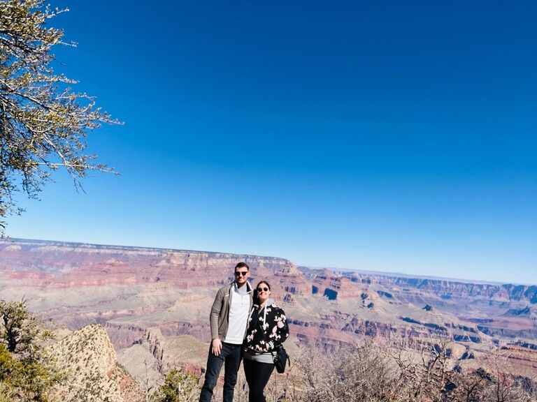 One of the most beautiful places we've been, and a huge bucket list item for us both! Grand Canyon 2020