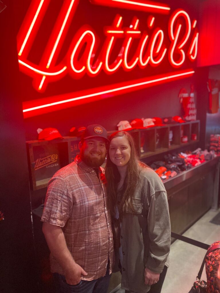 Our first time to Nashville and discovering our new favorite place, Hattie B’s Hot Chicken!