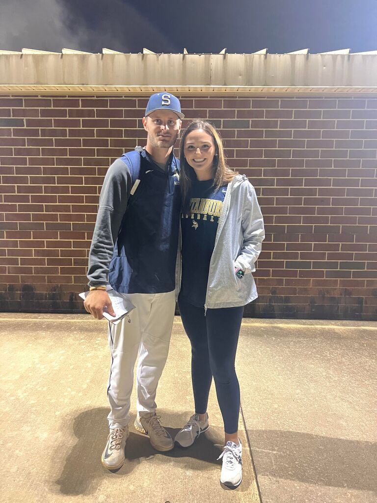 Of course I went to the majority of his baseball games, but would usually try to sneak out right before it was over. We were not "public" yet, so we were low key about everything. It was more fun this way! We just got to focus on each other and not care about what anyone else thought. 