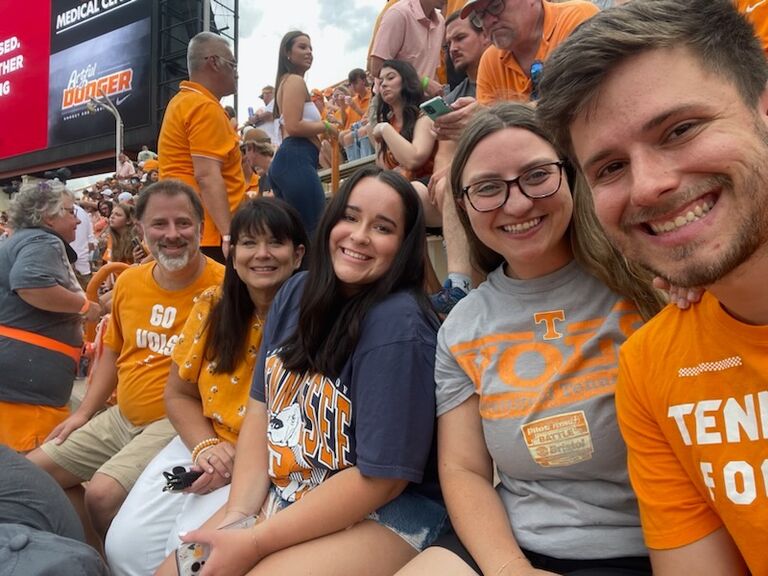 Neyland Stadium. Knoxville, Tennessee.