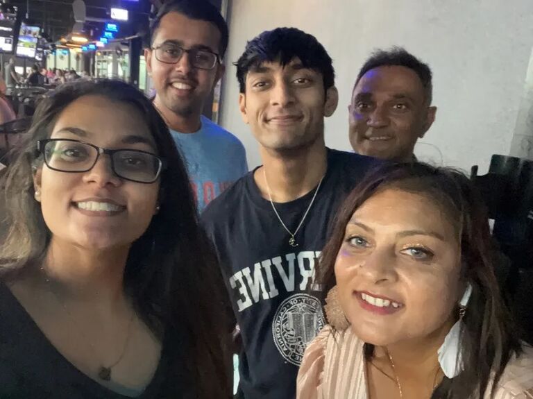 Met Alisha's Parents.