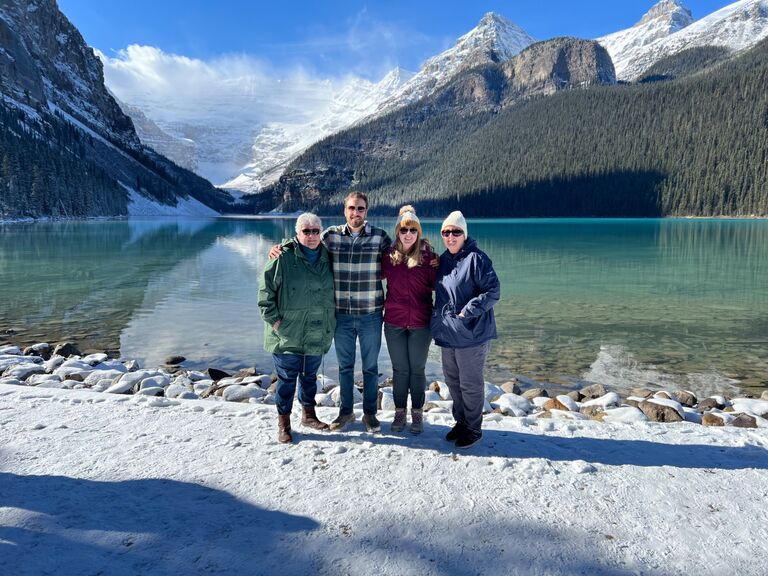 Our trip to Canada was extra special because we went with our moms.