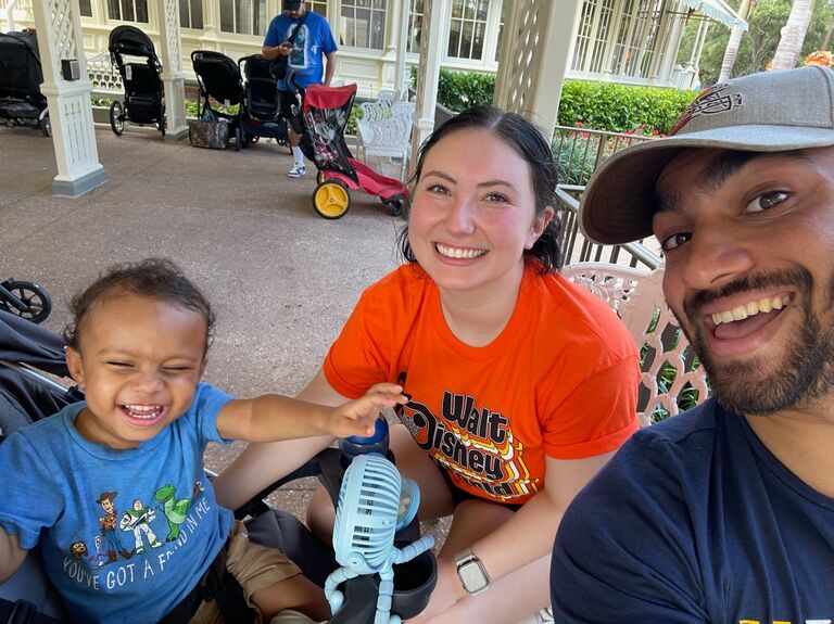 Navi's first trip to Disney World!