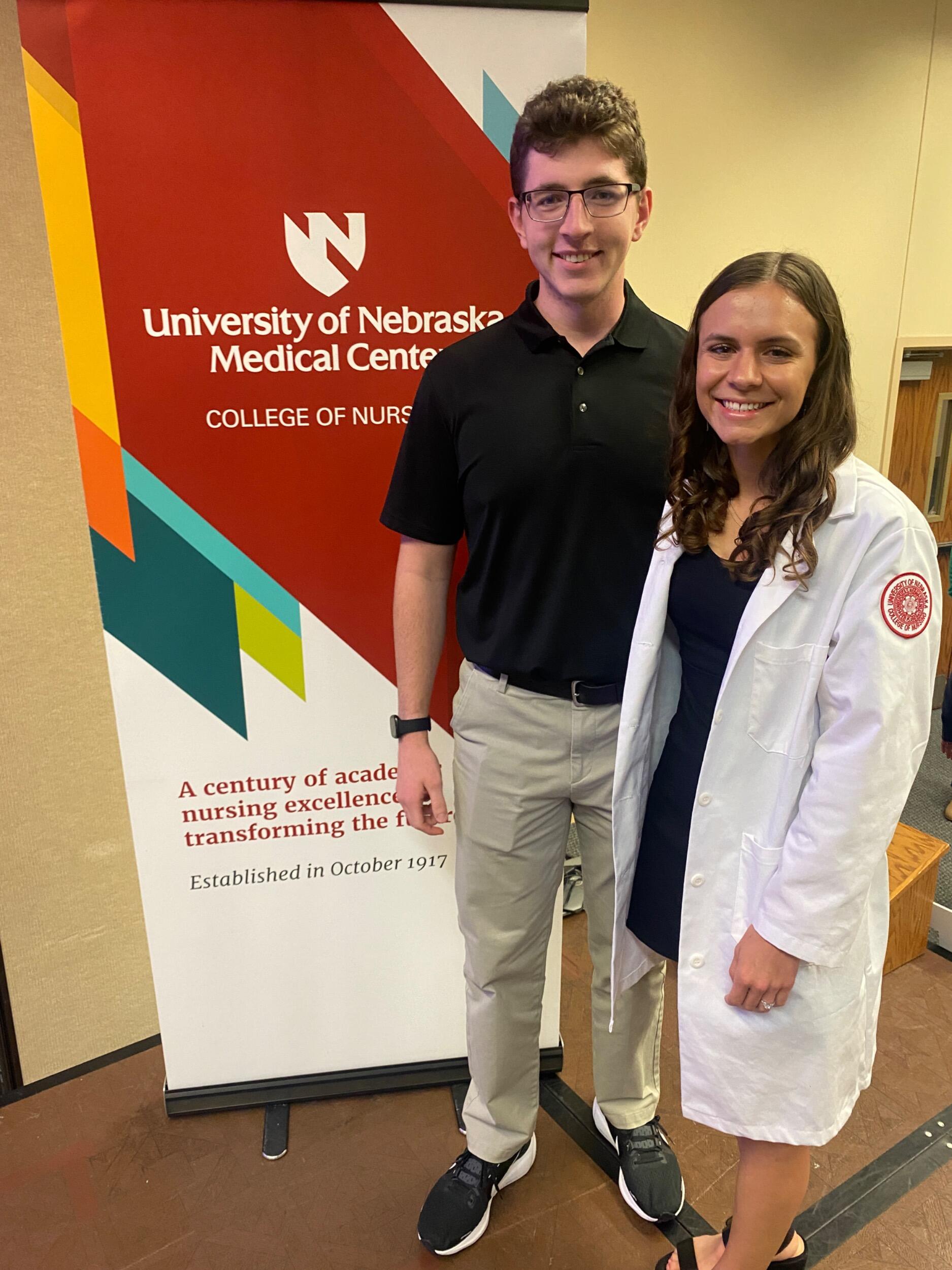 Allyson’s White Coat Ceremony for nursing school