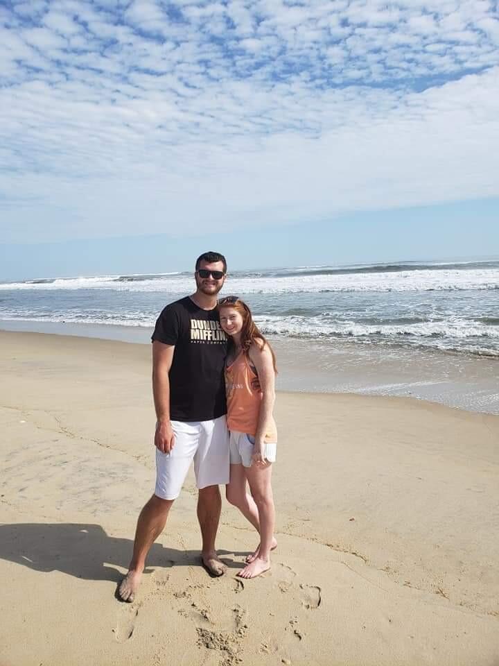 Our first of many trips to Cape Hatteras, NC