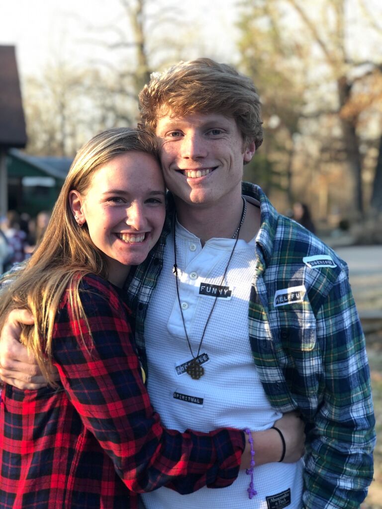 Nick and Kate attended search together and grew in their respective faiths and grew as a couple!