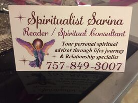 Sarina Spiritual Reader & Advisor  - Psychic - Suffolk, VA - Hero Gallery 2