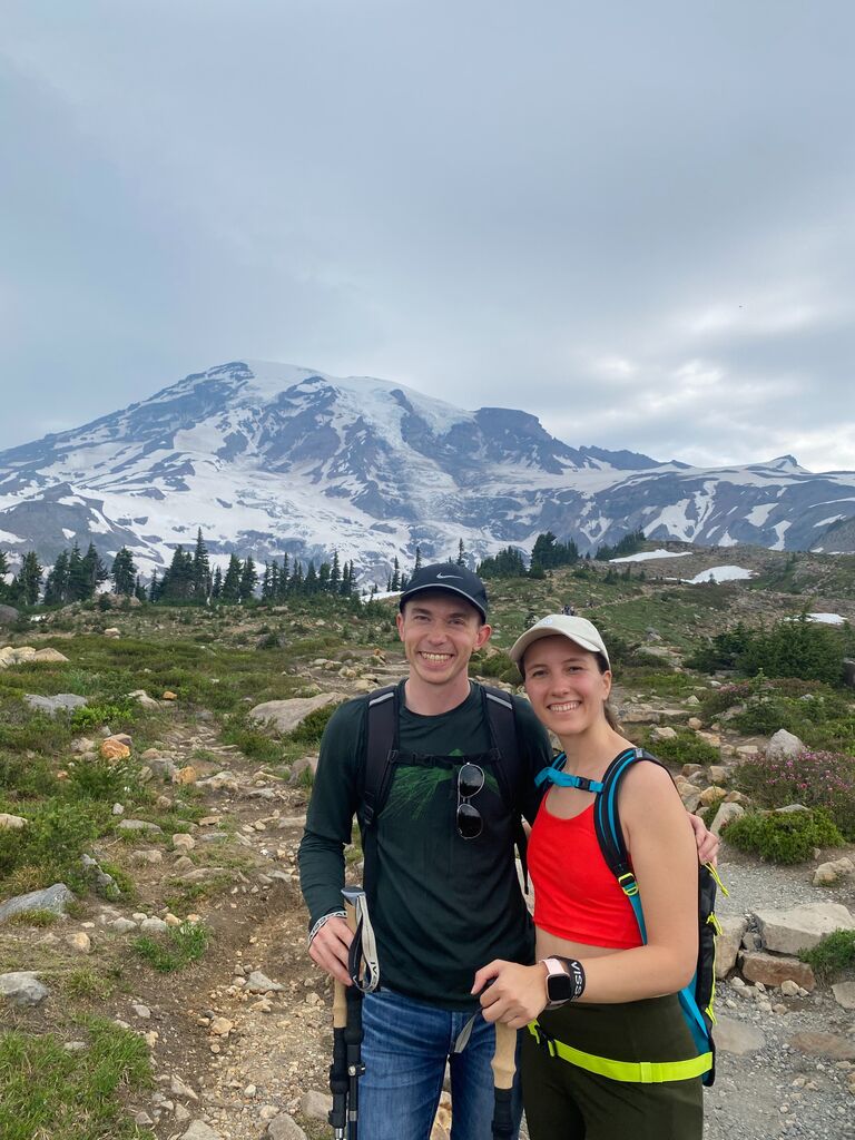 Which brings us to today - Hiking at Mount Rainer in Washington