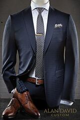 alan david custom suit cost