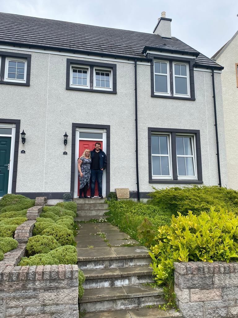 In June 2022 we bought our first house together and moved into our current home, just across the road from our flat. Luckily if we ever miss Castle Court we just have to look out the window. Please note, after a lot of work our front garden now looks slightly less like a wilderness!