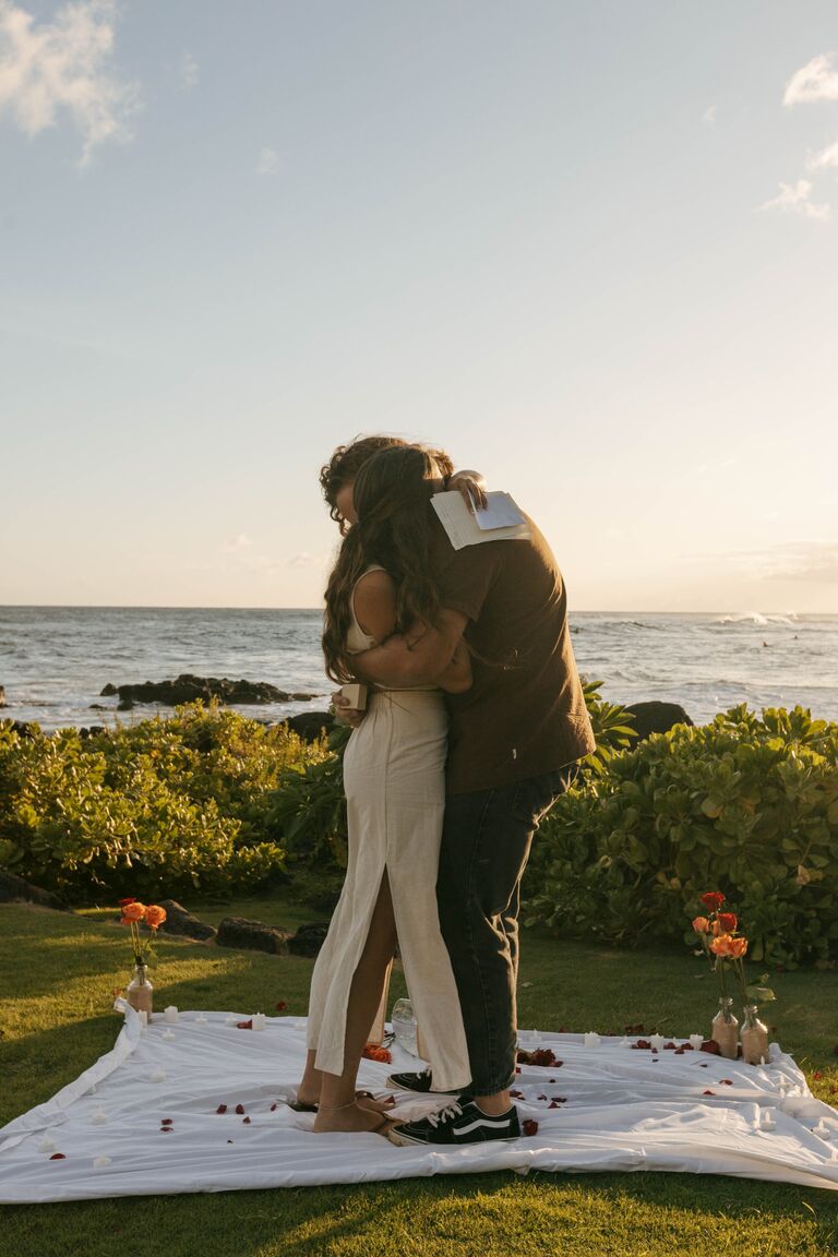 We got Engaged! Woohoo!