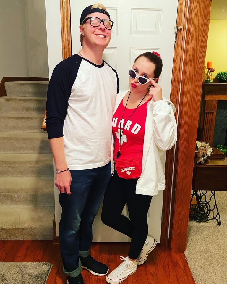 Halloween party with our favorite couples costume we've done.