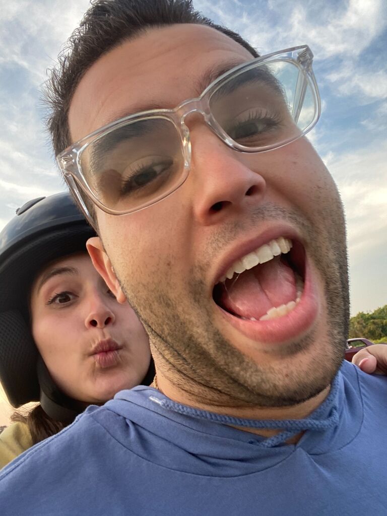 A photo to represent all of our many Newport moped rides throughout the years