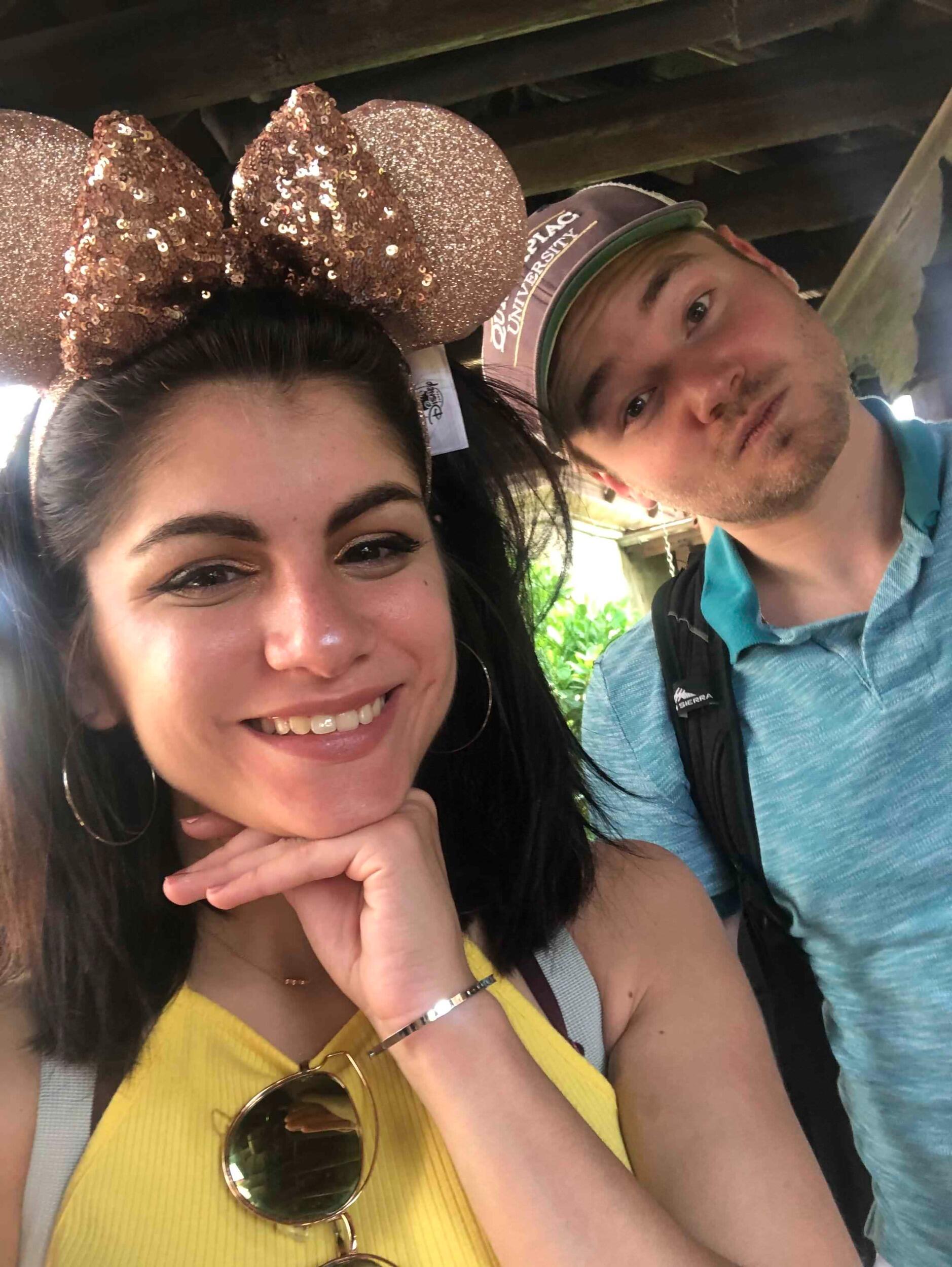 Kayla's first Trip to DISNEY. Accompanied by Kyle and Friends. Here our friendship just grew stronger. Even though on this trip Kyle found out that his company was going to be going through a merger and I was just happily looking at the Epcot ball. 