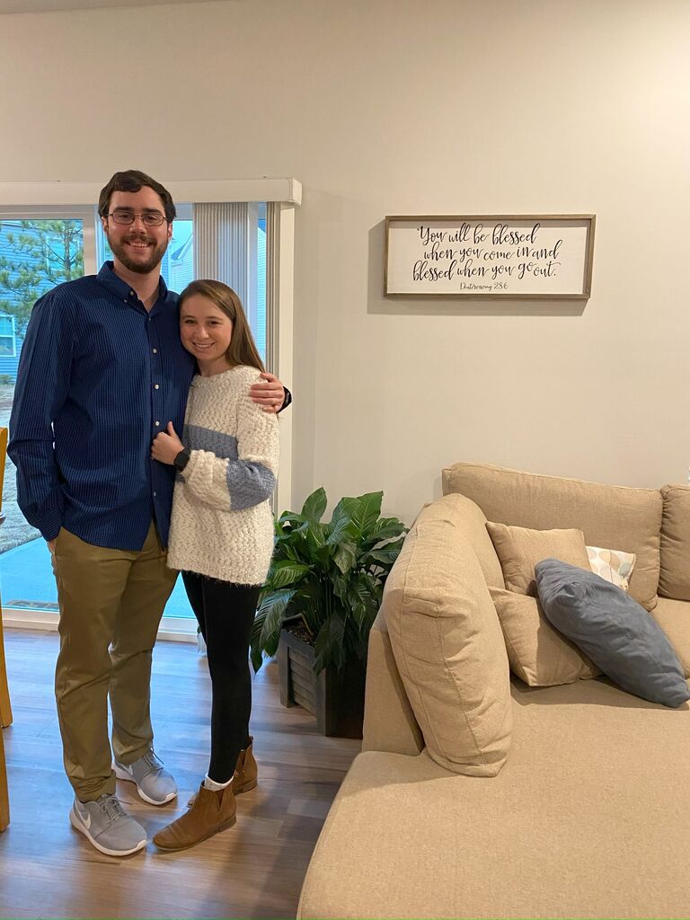 After meeting the first Friday after our first day at dinner with friends, we would then hang out on each of our birthday weekends where Matt asked Emily on a first date to drinks, good food and games!