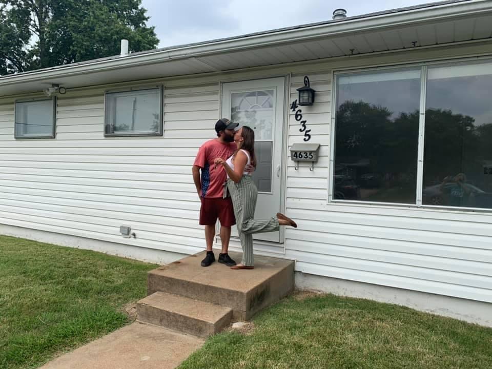 OUR FIRST HOME: After deciding we were ready to start looking for our own place, we lucked out and had an offer accepted on this house pretty quickly. Our timing could not be any better, as this happened right before the housing market blew up. We are so in love with our little home, have made so many great memories there and plan to keep making more! 