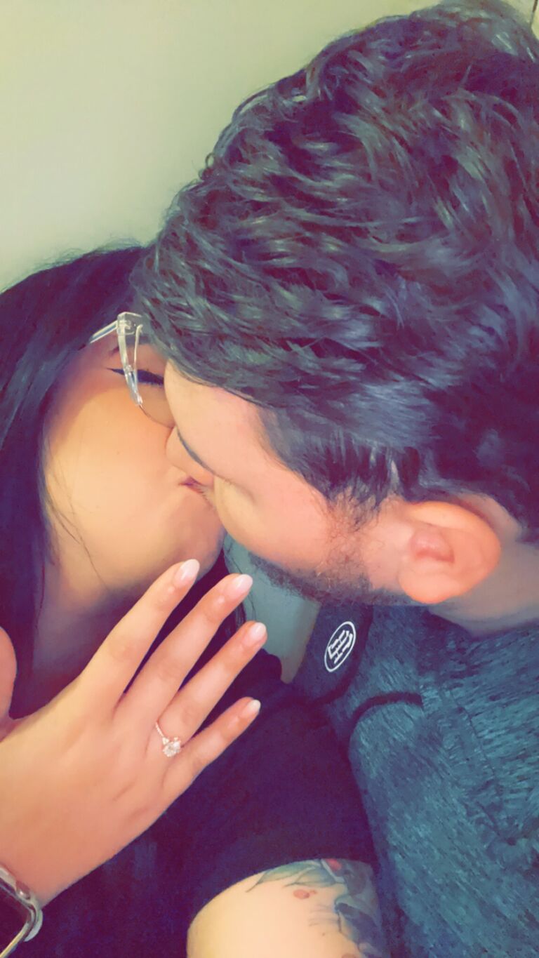 They got engaged!!!!